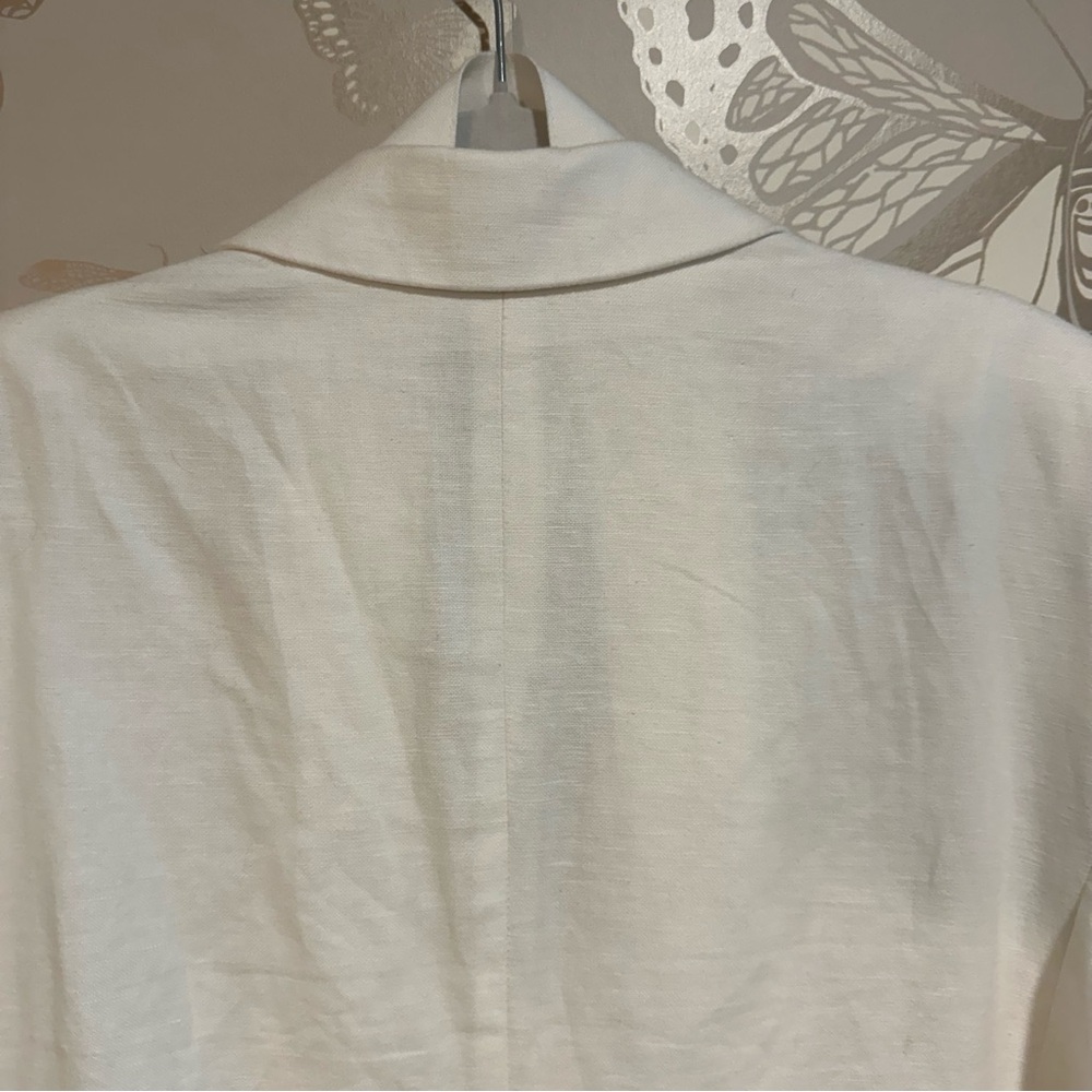 Gap White Linen Blazer - Picture 7 of 9
